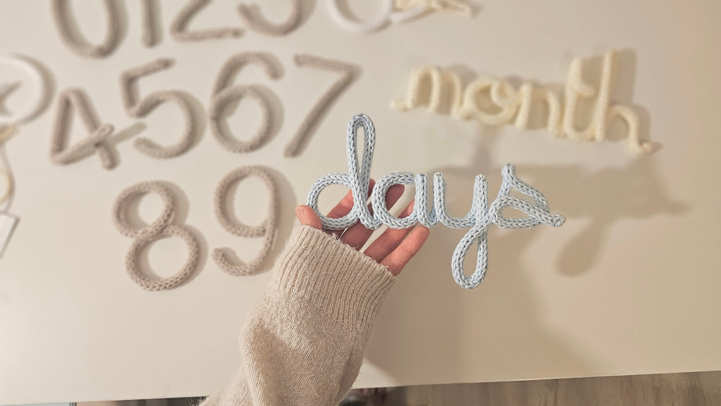 Baby Milestones Angel Wings Set