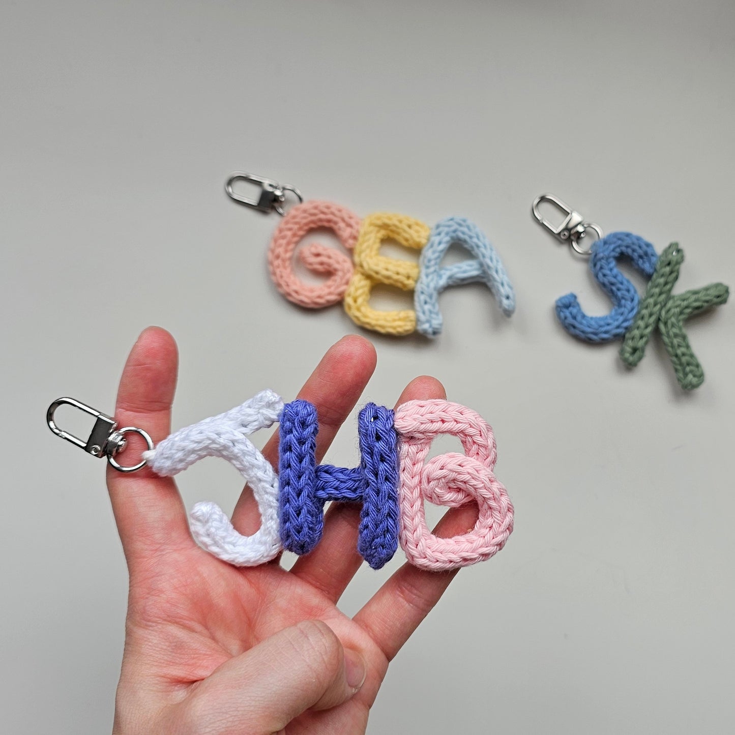Custom Initial Keychain