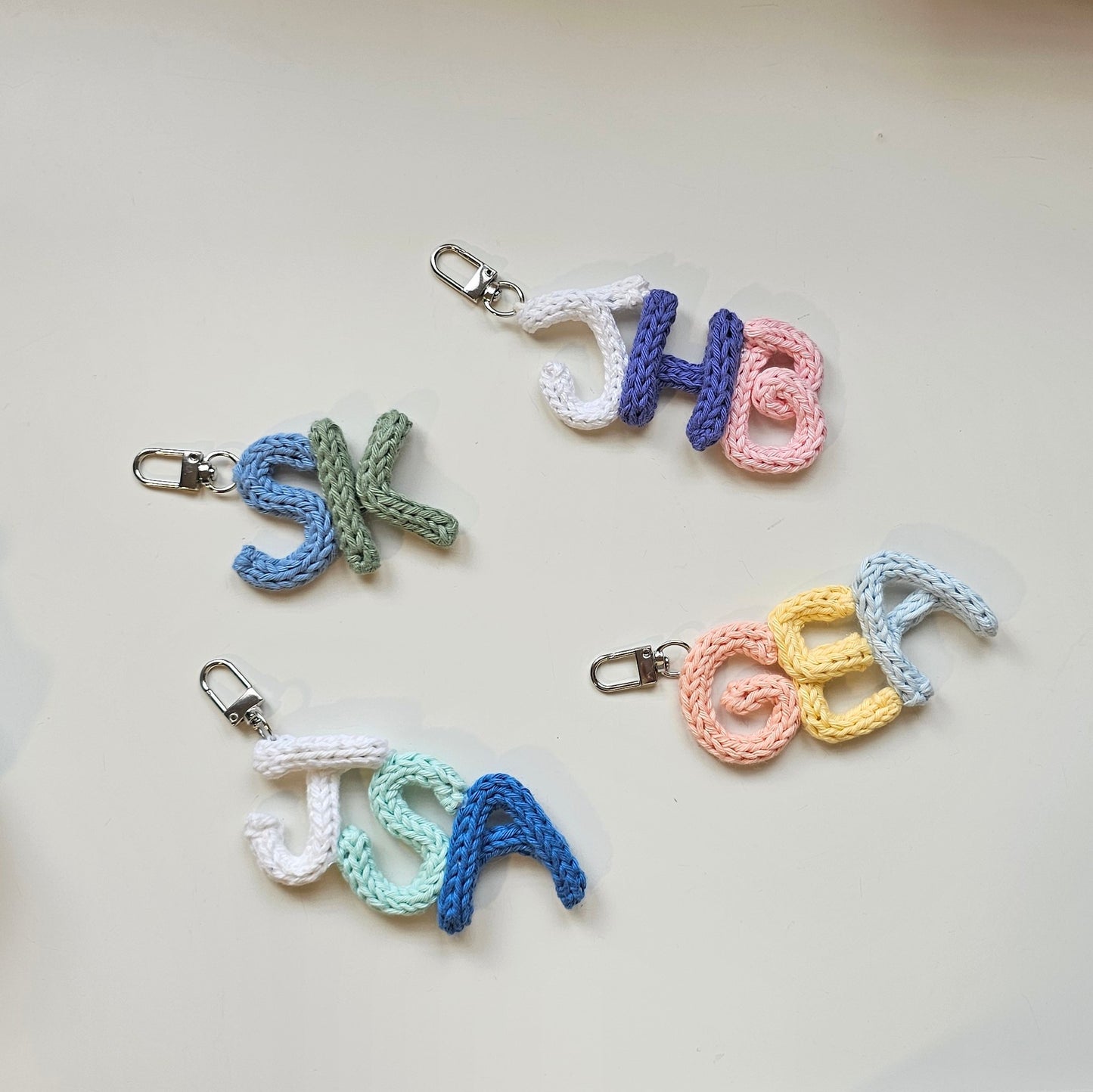 Custom Initial Keychain