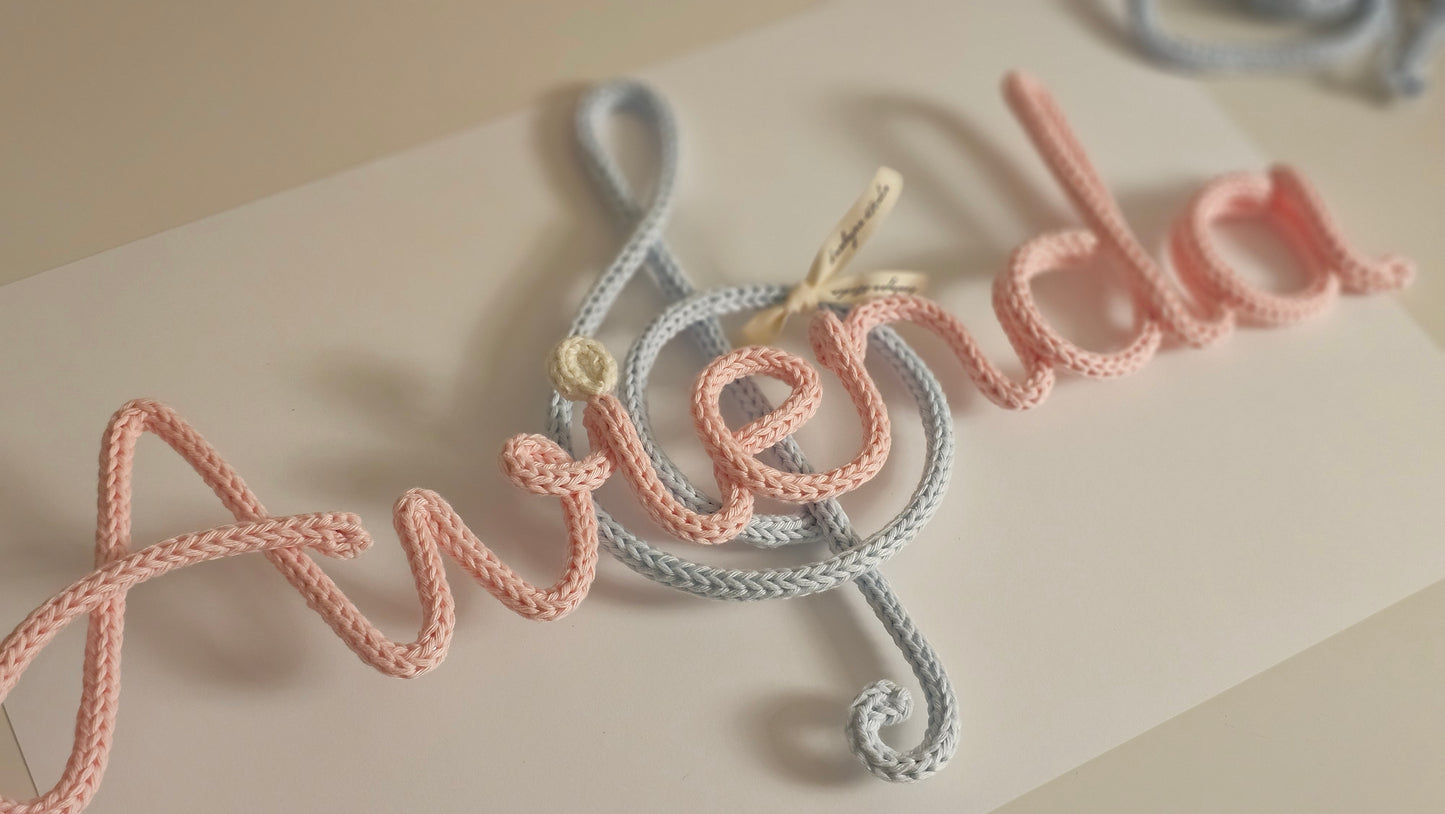 Knitted Frame [Warm Symbols]