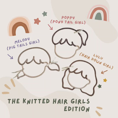 The Knitted Hair Girls Edition